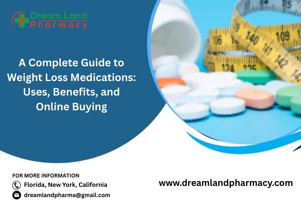 A Complete Guide to Weight Loss Medications: Uses, Benefits, and Online Buying